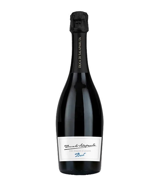 Duca Spumante Brut, fles bij slijterij t Bockje in Bathmen