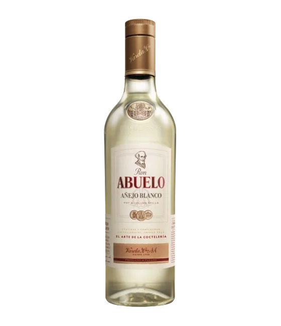 Ron Abuelo Rum Añejo Blanco, fles bij slijterij t Bockje in Bathmen