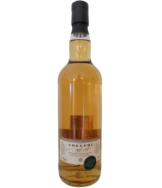 Adelphi Glen Elgin 20 Years Old, fles bij slijterij t Bockje in Bathmen