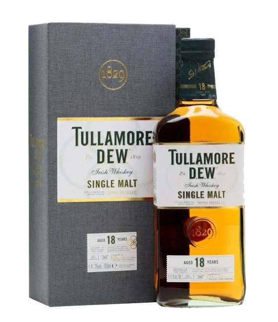 Tullamore Dew 18 years old Single malt Irish whiskey