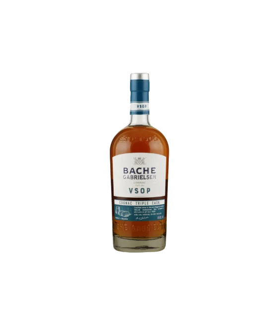 Bache Gabrielsen Cognac Vsop Triple Cask, fles bij slijterij t Bockje in Bathmen