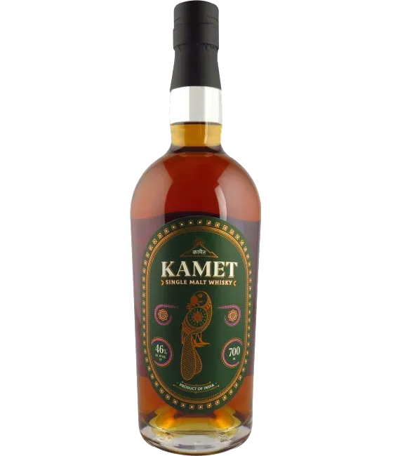 Kamet Single Malt Whisky, fles bij slijterij t Bockje in Bathmen