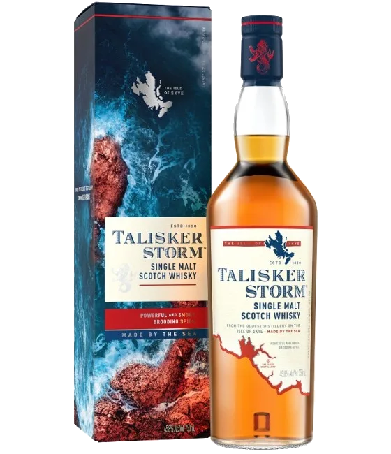 Talisker Storm, fles bij slijterij t Bockje in Bathmen