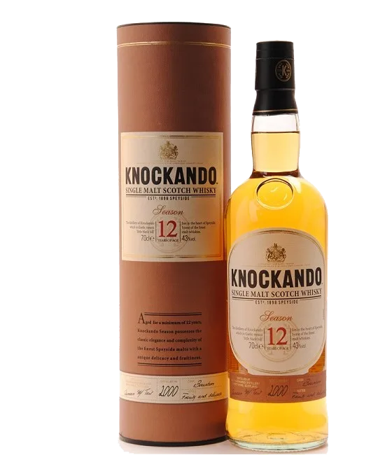 Knockando 12 Years Old, fles bij slijterij t Bockje in Bathmen