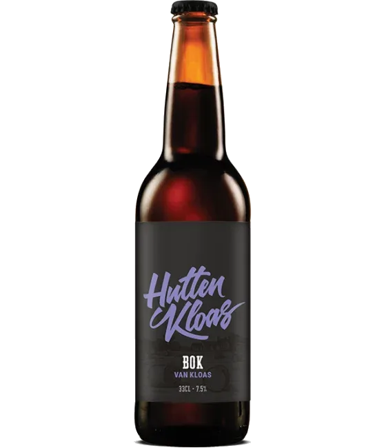 Huttenkloas Bok, fles bij slijterij t Bockje in Bathmen