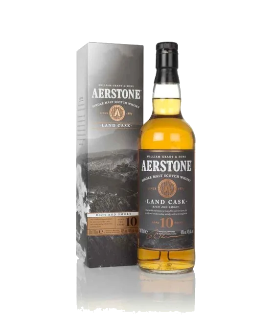 Aerstone 10 Years Old Land Cask Single Malt, fles bij slijterij t Bockje in Bathmen