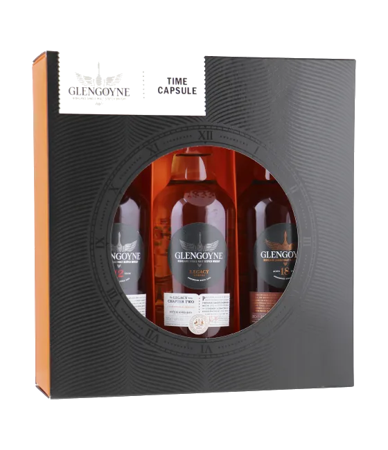 GLENGOYNE Time Capsule 3x20cl., fles bij slijterij t Bockje in Bathmen