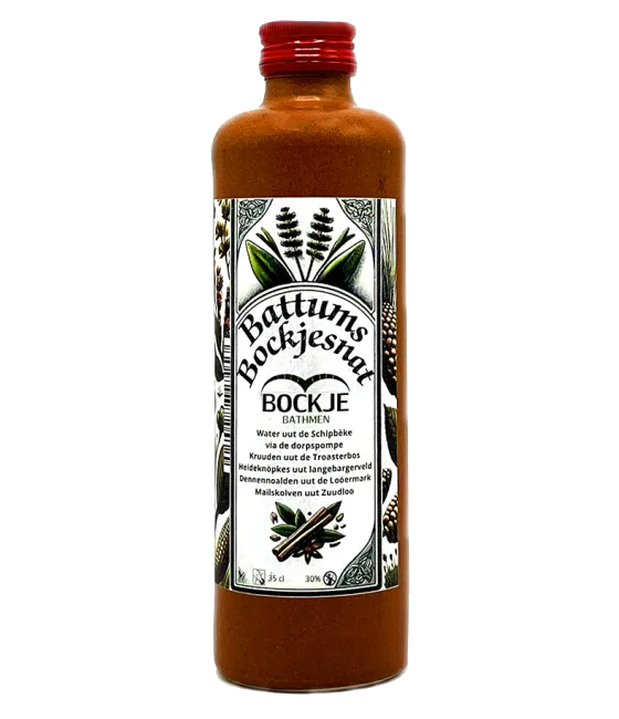 Battums Bockjesnat 35 cl, fles bij slijterij t Bockje in Bathmen