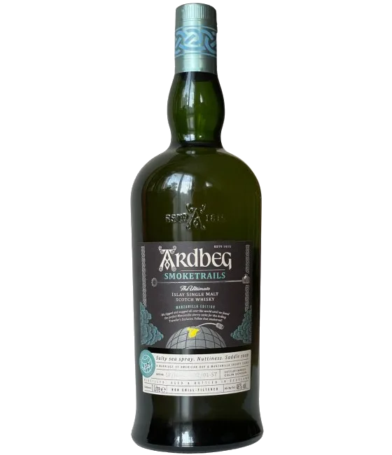 Ardbeg Smoketrails, fles bij slijterij t Bockje in Bathmen