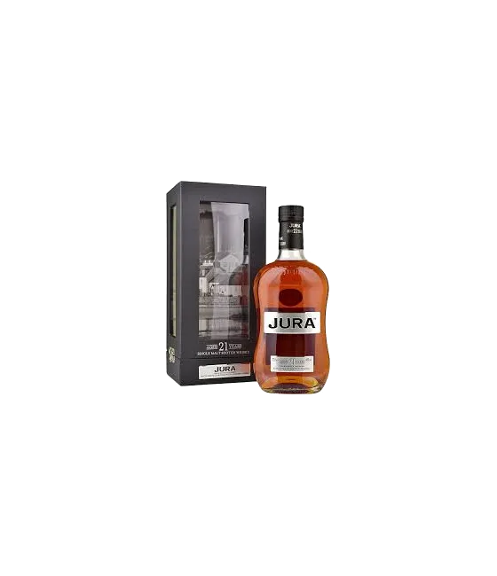 Isle of Jura 21 Years Old Single Malt Scotch Whisky, fles bij slijterij t Bockje in Bathmen