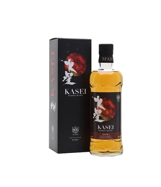 Mars Kasei blended whisky, fles bij slijterij t Bockje in Bathmen