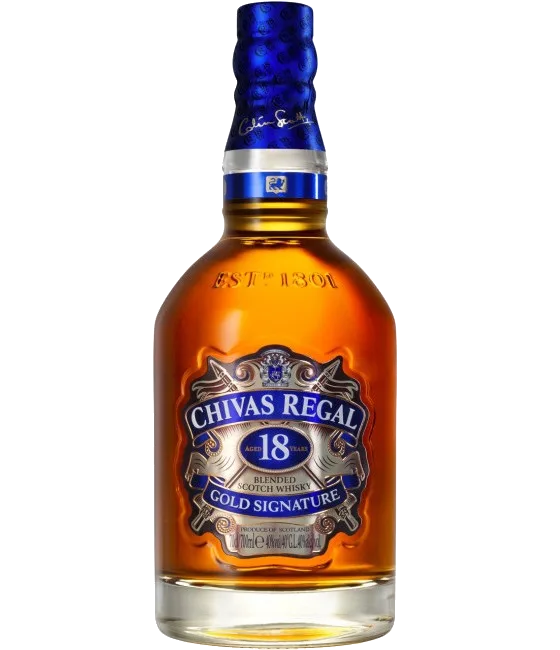 Chivas Regal Blended Scotch Whisky 18 Years Old