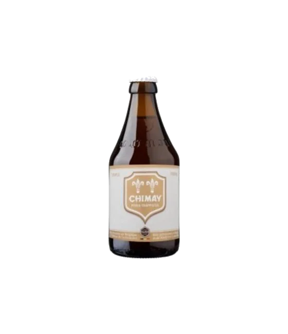 Chimay Tripel Cinq Cents Wit, fles bij slijterij t Bockje in Bathmen