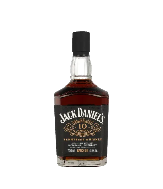 Jack Daniel’s 10 Years Old Batch 5, fles bij slijterij t Bockje in Bathmen