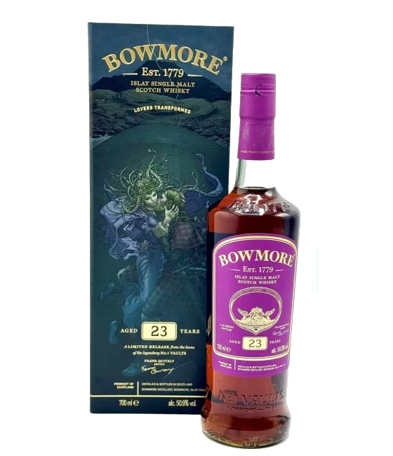 Bowmore 23 Years Old, fles bij slijterij t Bockje in Bathmen