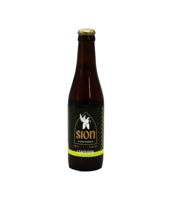 Sion Lentebok Kloosterbier, fles bij slijterij t Bockje in Bathmen