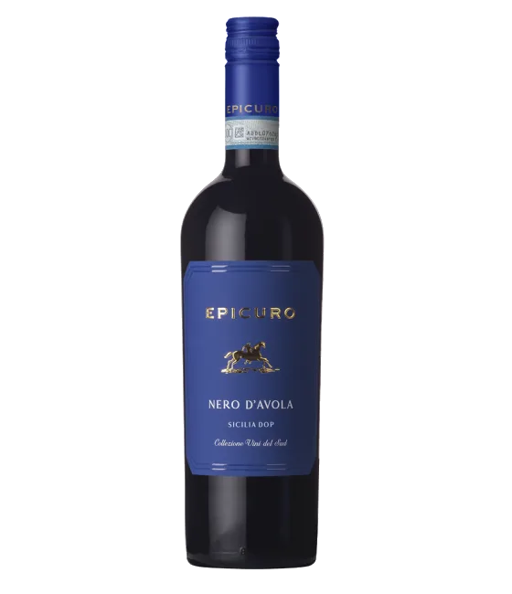 Epicuro Nero d’Avola, fles bij slijterij t Bockje in Bathmen