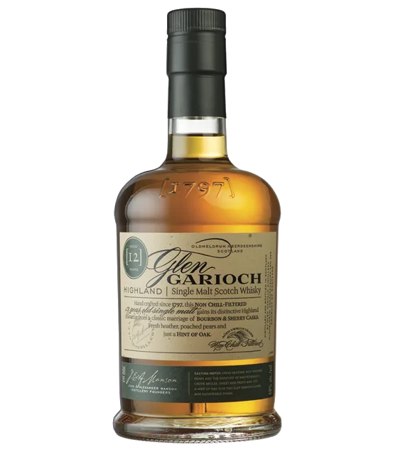 Glen Garioch 12 Years Old Highland Single Malt Whisky, fles bij slijterij t Bockje in Bathmen