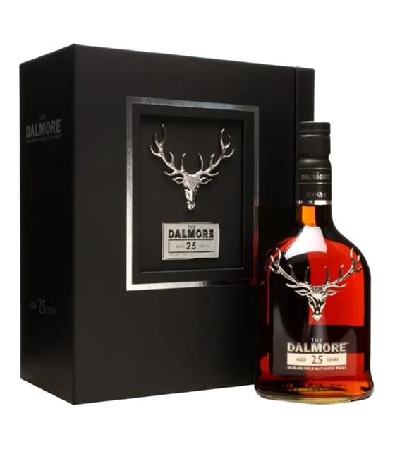 The Dalmore 25 Y.O., fles bij slijterij t Bockje in Bathmen