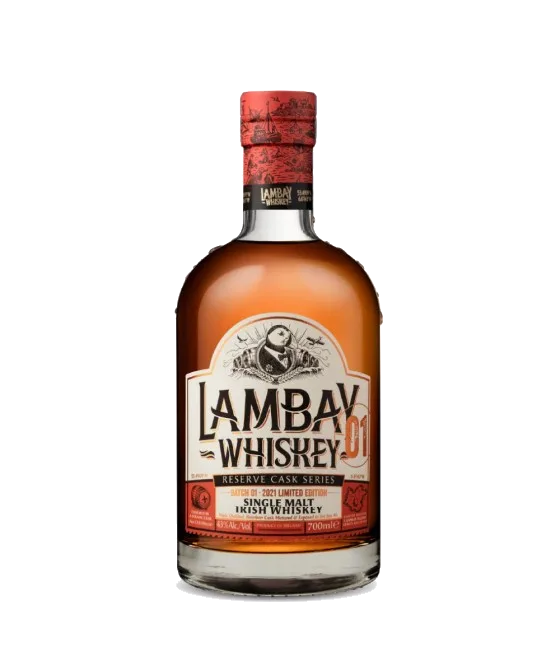 Lambay Single Malt Reserve Series 1, fles bij slijterij t Bockje in Bathmen