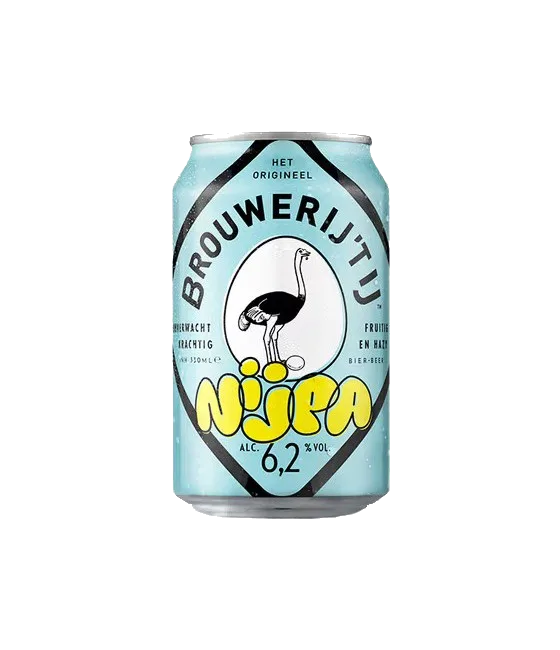 Brouwerij ’t IJ Nijpa, fles bij slijterij t Bockje in Bathmen