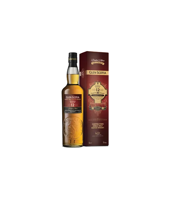 Glen Scotia 12 Years Old Seasonal Release 2021 Cask Strength, fles bij slijterij t Bockje in Bathmen