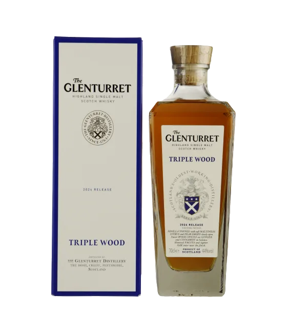 The Glenturret Triple Wood – 2024 Release, fles bij slijterij t Bockje in Bathmen