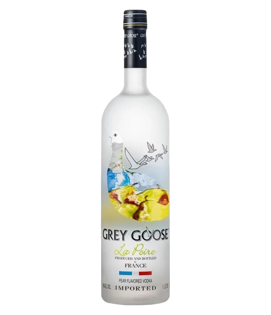 Grey Goose La Poire, fles bij slijterij t Bockje in Bathmen