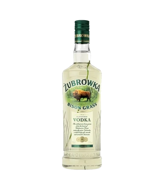 Zubrowka Vodka Bison Grass 70 cl, fles bij slijterij t Bockje in Bathmen