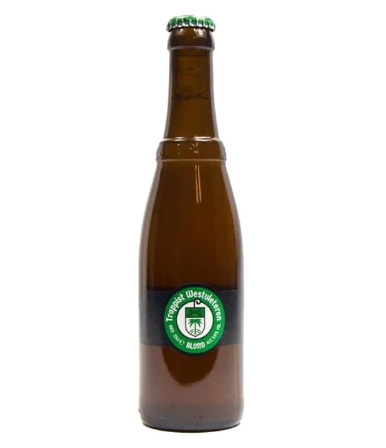 Trappist Westvleteren Blond, fles bij slijterij t Bockje in Bathmen