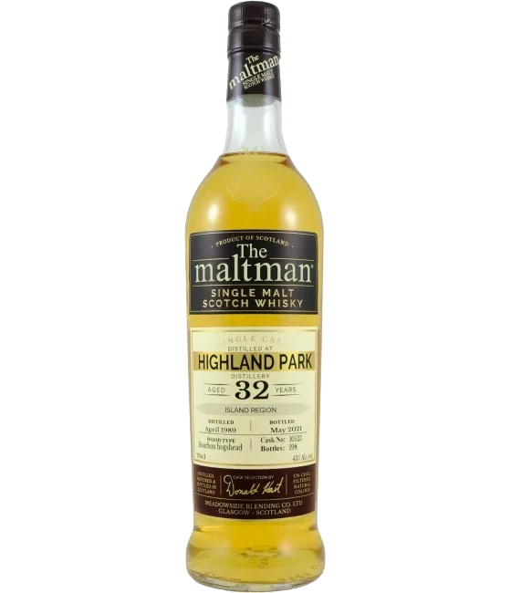 The Maltman Highland Park 1989, fles bij slijterij t Bockje in Bathmen