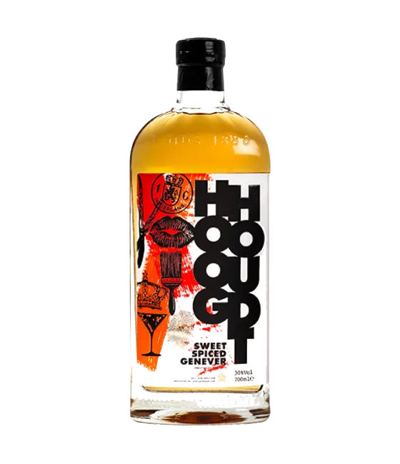Hooghoudt Sweet Spiced Genever, fles bij slijterij t Bockje in Bathmen