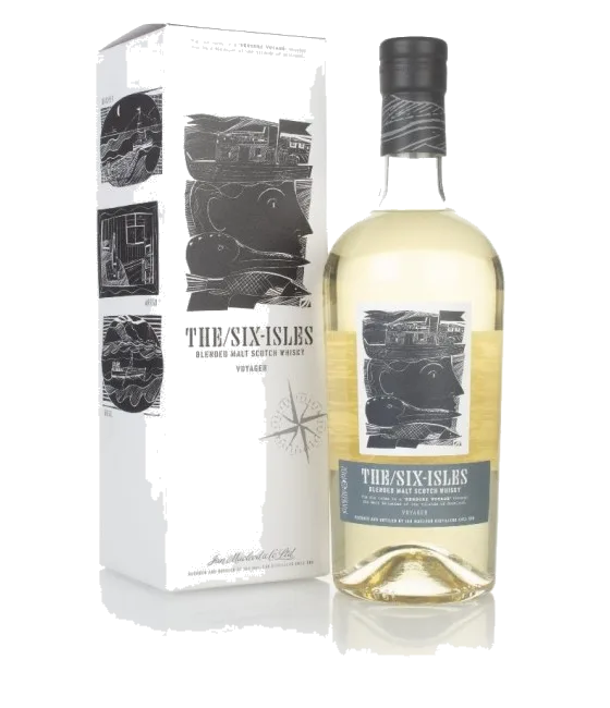 The Six Isles Voyager, fles bij slijterij t Bockje in Bathmen