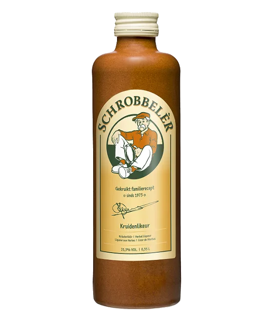 Schrobbelèr Kruidenlikeur 35 cl, fles bij slijterij t Bockje in Bathmen