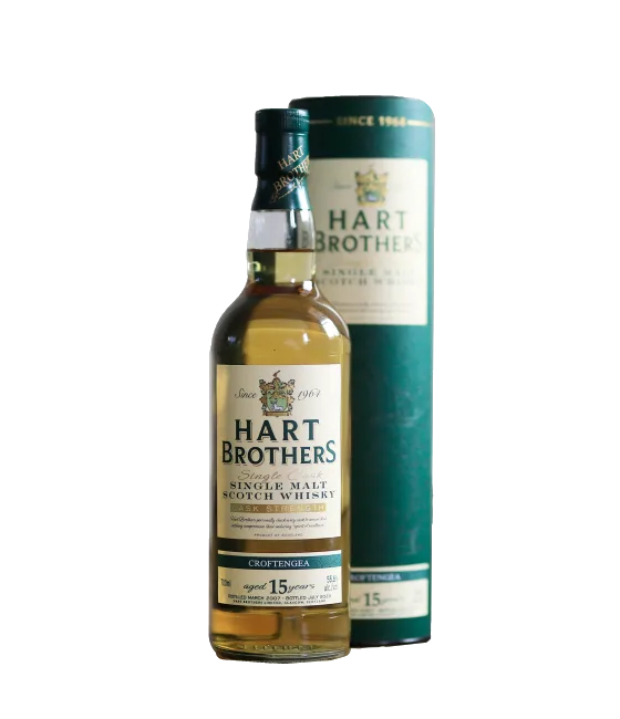 Hart Brothers Croftengea 15 Years Old 2007, fles bij slijterij t Bockje in Bathmen