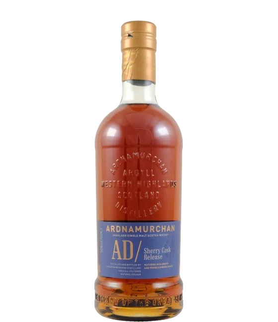 Ardnamurchan Sherry Cask, fles bij slijterij t Bockje in Bathmen