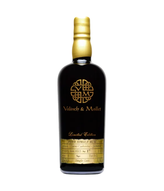 Valinch & Mallet Saint Catherine Jamaica 17YO, fles bij slijterij t Bockje in Bathmen