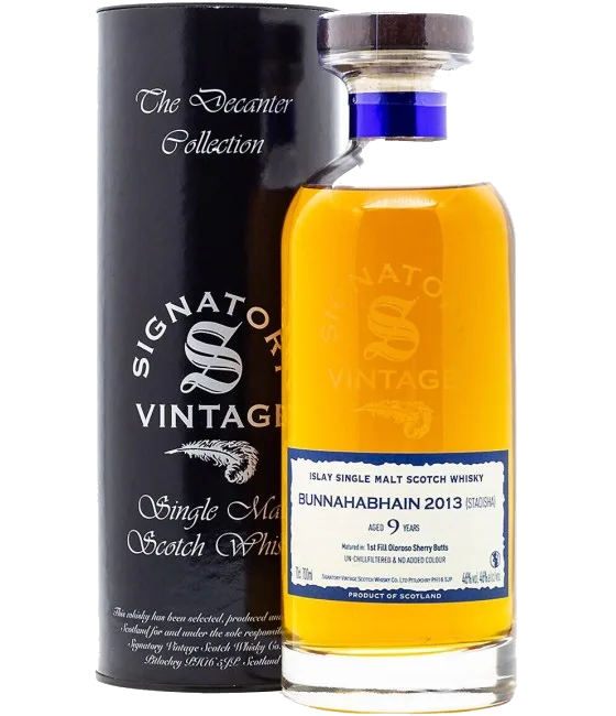 Signatory Decanter Collection Bunnahabhain 2013 9 Years Old, fles bij slijterij t Bockje in Bathmen