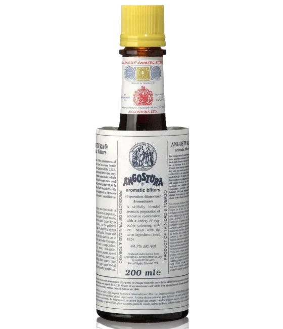 Angostura Bitter, fles bij slijterij t Bockje in Bathmen