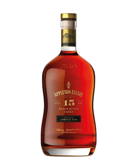 Appleton Estate 15Y Black River Casks, fles bij slijterij t Bockje in Bathmen