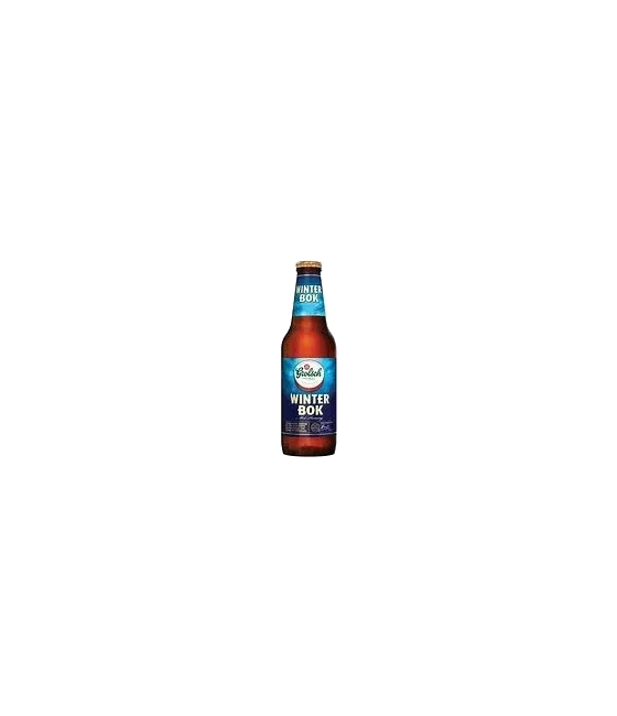 Grolsch Winterbok, fles bij slijterij t Bockje in Bathmen