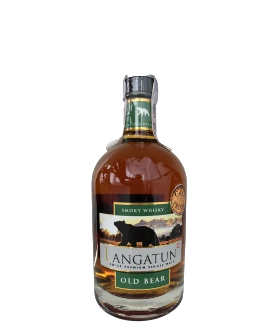 Langatun Old Bear, fles bij slijterij t Bockje in Bathmen