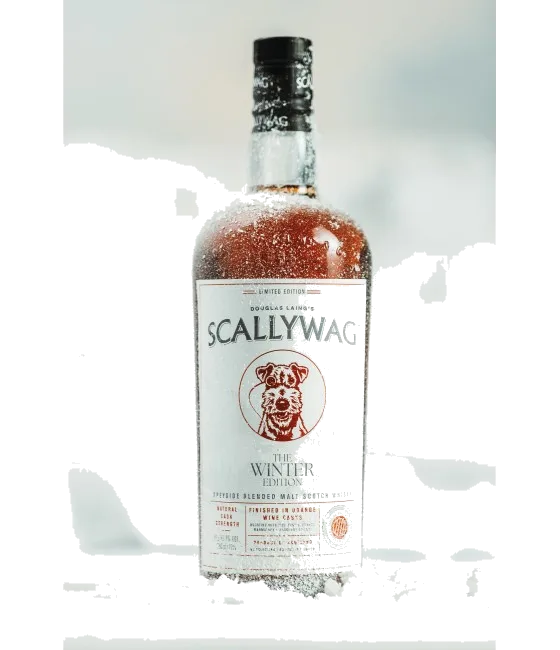 Scallywag The Winter Edition 2024, fles bij slijterij t Bockje in Bathmen
