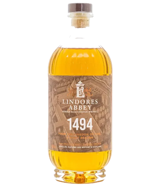 Lindores Abbey 1494, fles bij slijterij t Bockje in Bathmen