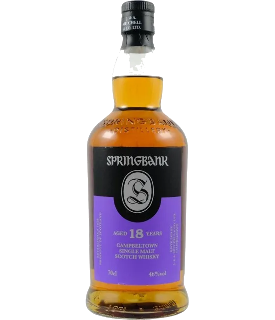 Springbank 18YO Campbeltown, fles bij slijterij t Bockje in Bathmen