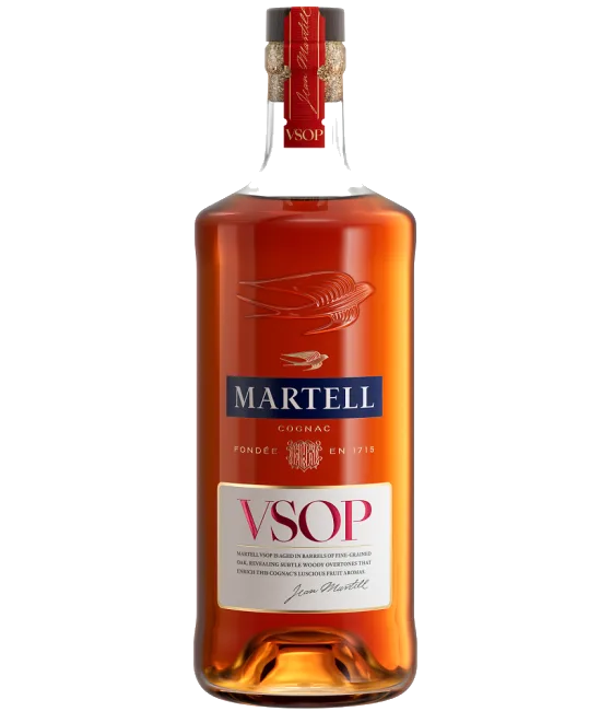 Martell Cognac VSOP Red Barrel, fles bij slijterij t Bockje in Bathmen