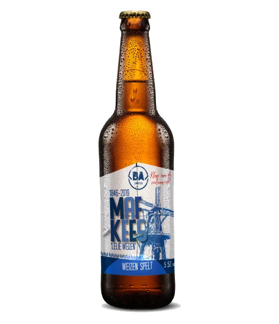 Brouwerij Avereest Mafkees, fles bij slijterij t Bockje in Bathmen