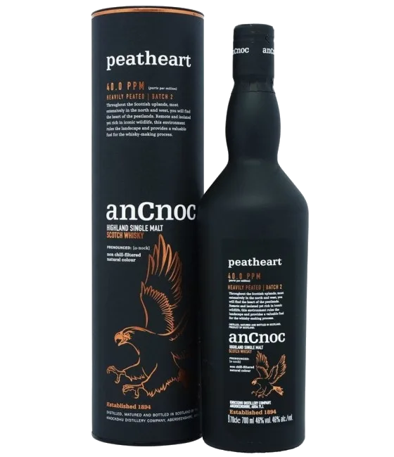 AnCnoc Peatheart Batch 2, fles bij slijterij t Bockje in Bathmen