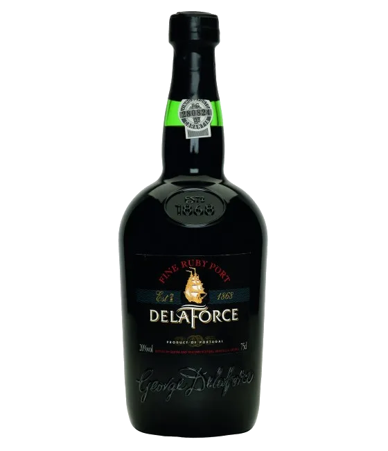 Delaforce Ruby Port, fles bij slijterij t Bockje in Bathmen