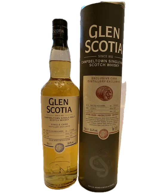 Glen Scotia 10 Years Old Distillery Exclusive 2023, fles bij slijterij t Bockje in Bathmen